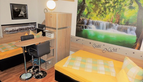 Habitación estándar con 2 camas individuales, frigorífico y microondas