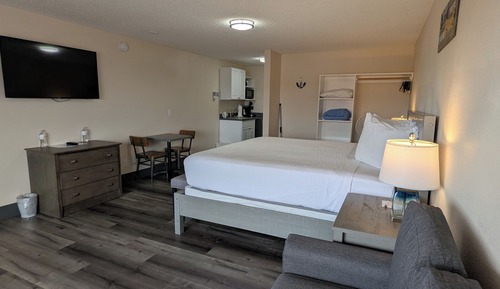 Estudio, 1 cama de matrimonio grande con sofá cama, no fumadores, cocina básica