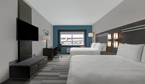 Habitación estándar, 2 camas de matrimonio, bañera accesible (Communications)