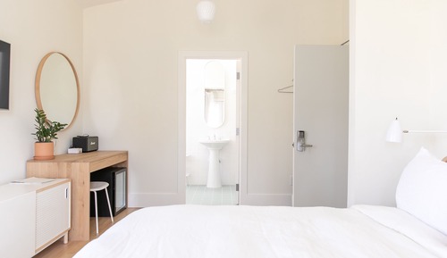 Habitación individual Deluxe, 1 cama de matrimonio grande, no fumadores, patio (Patio King)