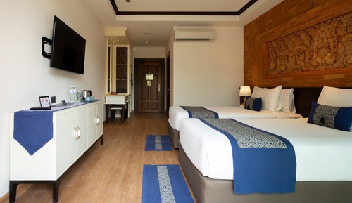 Deluxe Twin with Balcony - Air purifiers