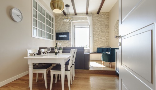 Apartamento Deluxe, 1 cama de matrimonio grande con sofá cama, vistas al mar