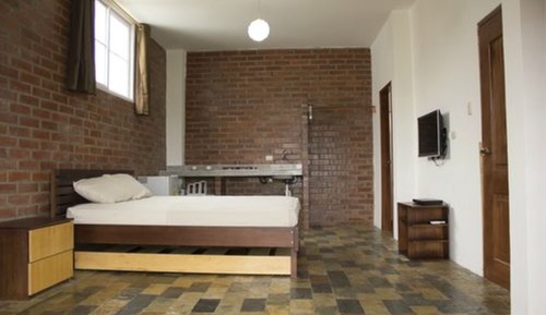 Habitación junior, varias camas, vistas a la montaña