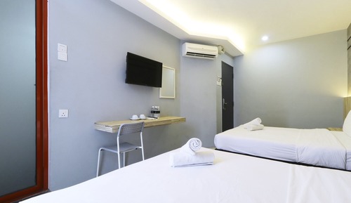 Family Room with Window