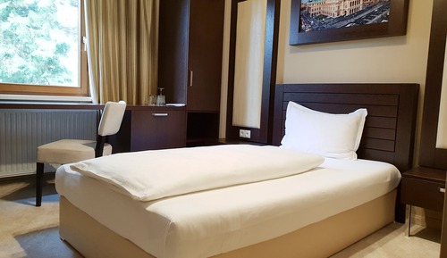 Habitación individual Deluxe, varias camas, accesible para personas con discapacidad