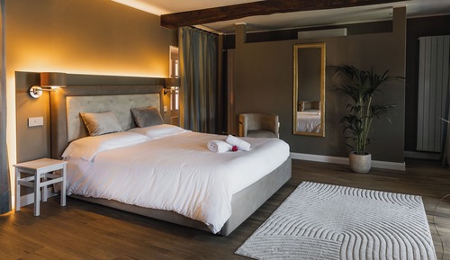 Ático junior, 1 habitación, balcón, vistas al lago