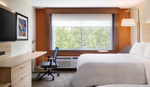 Habitación estándar, 2 camas de matrimonio, accesible para personas con discapacidad (Hearing)