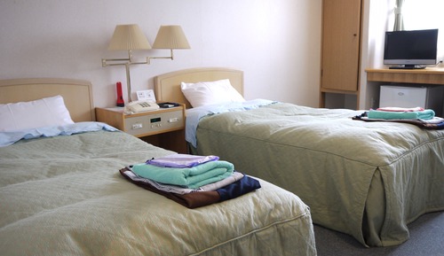 Habitación básica con 2 camas individuales, no fumadores (Western Style Room)