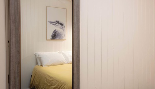 Habitación, baño compartido