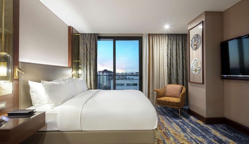 Habitación, 1 cama de matrimonio grande, con vistas