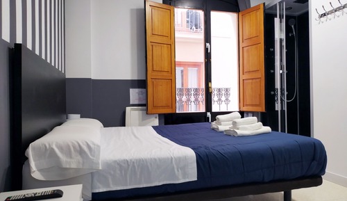 Habitación económica doble, 1 cama doble