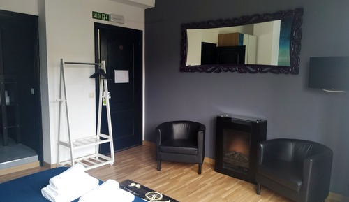 Habitación doble superior, 1 cama de matrimonio, vistas a la ciudad