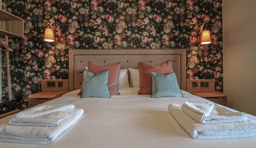 Habitación doble, baño privado