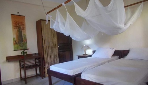 Habitación clásica con 1 cama doble o 2 individuales, no fumadores, vistas a la piscina