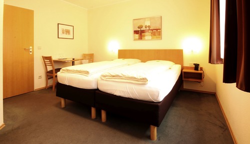 Habitación estándar doble, baño privado