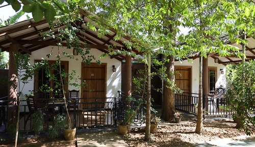 Habitación triple Deluxe, 3 habitaciones, no fumadores, vistas al jardín