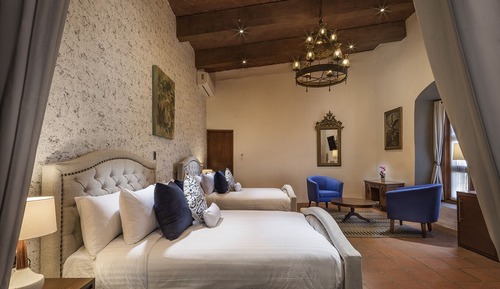 Habitación doble, 2 camas de matrimonio