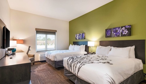 Habitación estándar, 2 camas de matrimonio, no fumadores