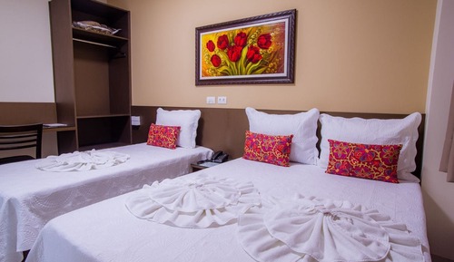 Habitación triple familiar, varias camas, no fumadores