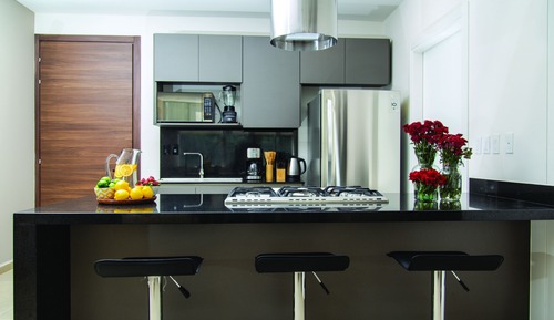 Apartamento Business, 1 cama de matrimonio grande, no fumadores, vistas a la ciudad