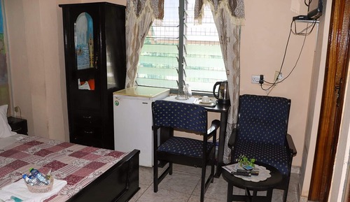 Habitación superior, frigorífico