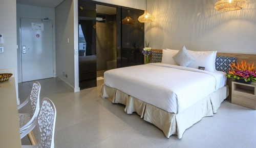 Suite, 1 cama doble, balcón, vistas al mar