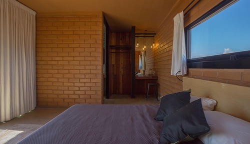 Habitación doble, 1 cama de matrimonio, no fumadores, vistas a la montaña