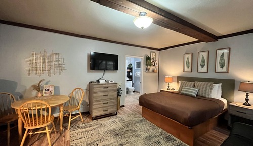 Suite estudio estándar, 1 cama de matrimonio, no fumadores, vistas a la colina (pets not allowed)