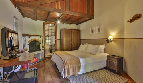 Cabaña romántica, 1 cama de matrimonio, no fumadores