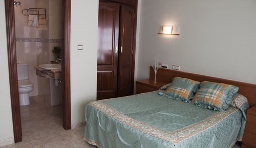 Habitación estándar doble, baño privado
