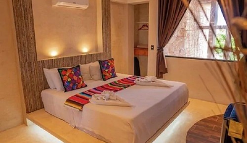 Habitación básica, 1 cama de matrimonio grande, frigorífico