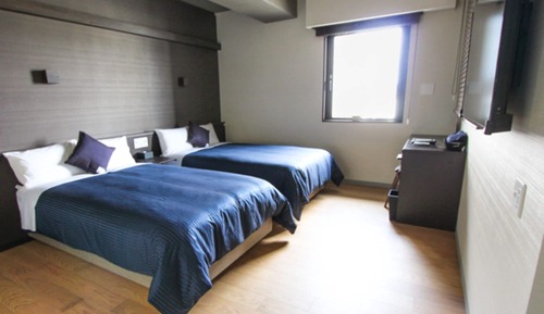 Habitación con 2 camas individuales, fumadores