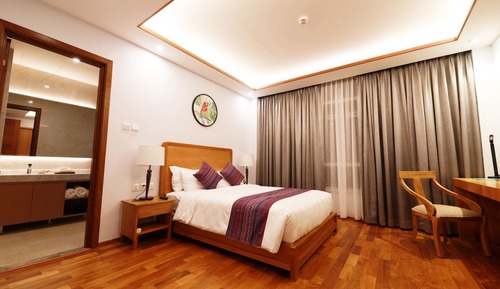 Dúplex familiar, 2 habitaciones, no fumadores, vistas al lago