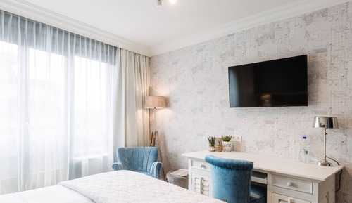 Habitación doble, terraza, vistas a la ciudad