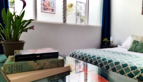 Habitación estándar doble, baño privado