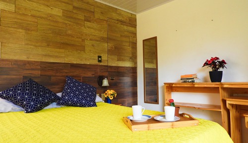 Habitación Confort doble, 1 cama de matrimonio, vistas al jardín