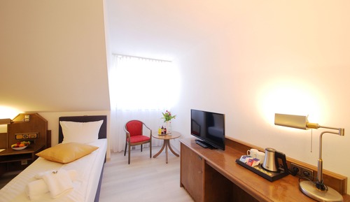 Habitación individual básica, no fumadores, vistas al jardín