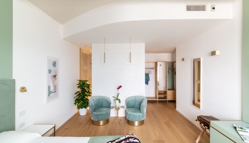 Suite junior, vistas al mar