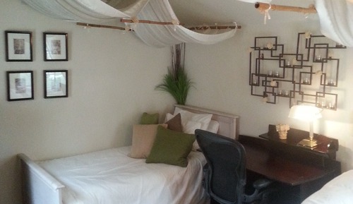 Habitación superior con 1 cama doble o 2 individuales, 2 camas individuales, no fumadores