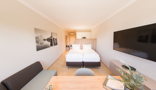 Habitación con 1 cama doble o 2 individuales