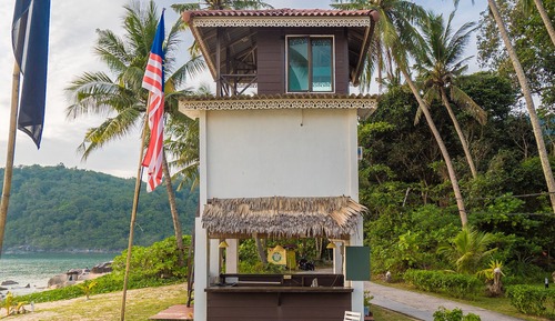 Bungalow Deluxe, 1 cama de matrimonio, no fumadores, vistas al mar