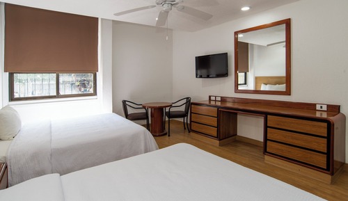 Habitación doble, 2 camas de matrimonio