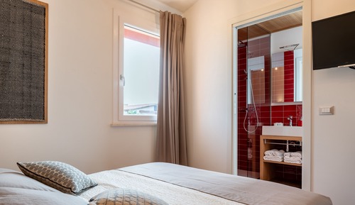 Habitación doble, vistas al jardín