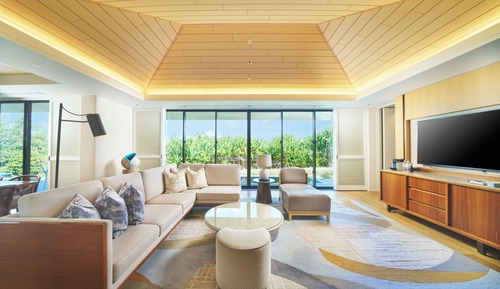 Habitación, no fumadores, Acceso al salón del club (Cliff Villa with private pool)