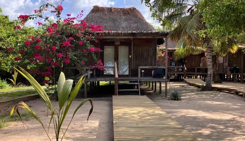 Cabaña, varias camas, no fumadores, vistas a la playa