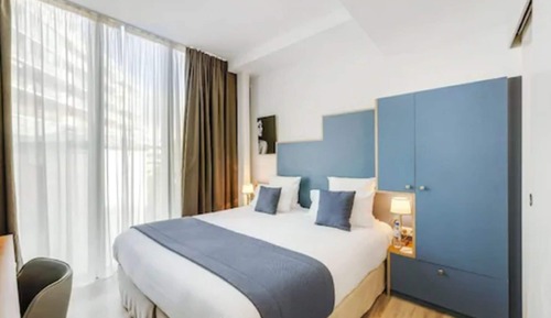 Habitación tradicional doble, 1 cama de matrimonio, no fumadores, vistas a la ciudad