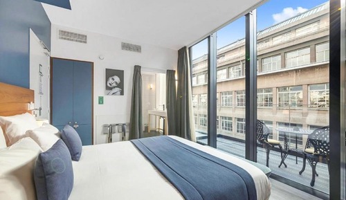 Habitación doble superior, accesible para personas con discapacidad, terraza