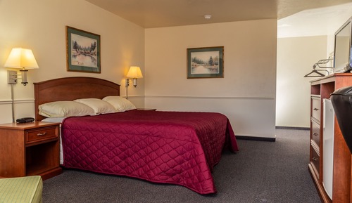 Habitación básica, 1 cama de matrimonio grande