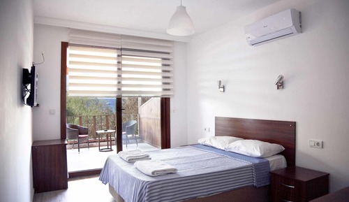 Habitación estándar con 2 camas individuales, vistas al jardín