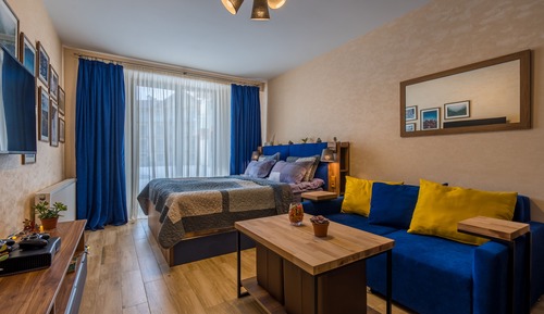 Apartamento, vistas al patio